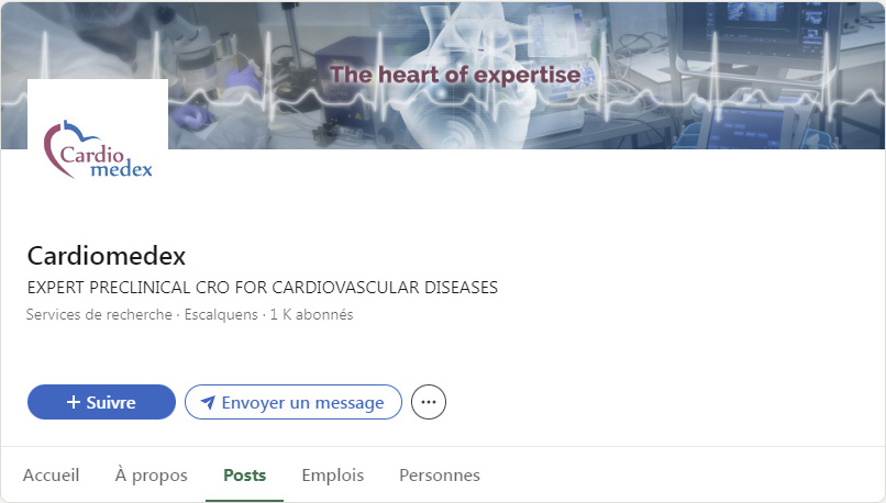linkedin cardiomedex cro